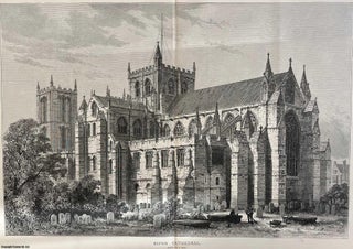 Ripon Cathedral: Drawn by S. Read. An original print from. RIPON.