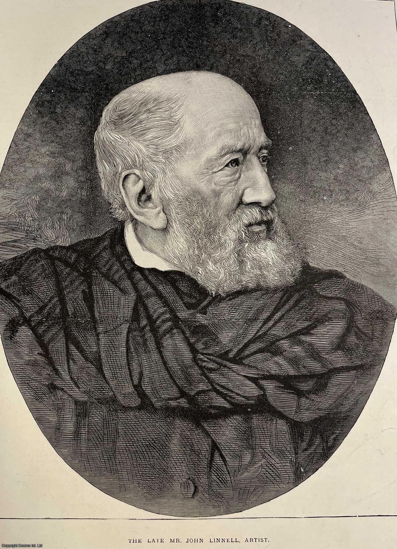 John Innell John Linnell, Artist: A Portrait. A rare, original print from The ...