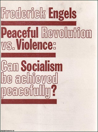 Item #416144 Peaceful Revolution vs. Violence: Can Socialism be Achieved Peacefully? Published by...