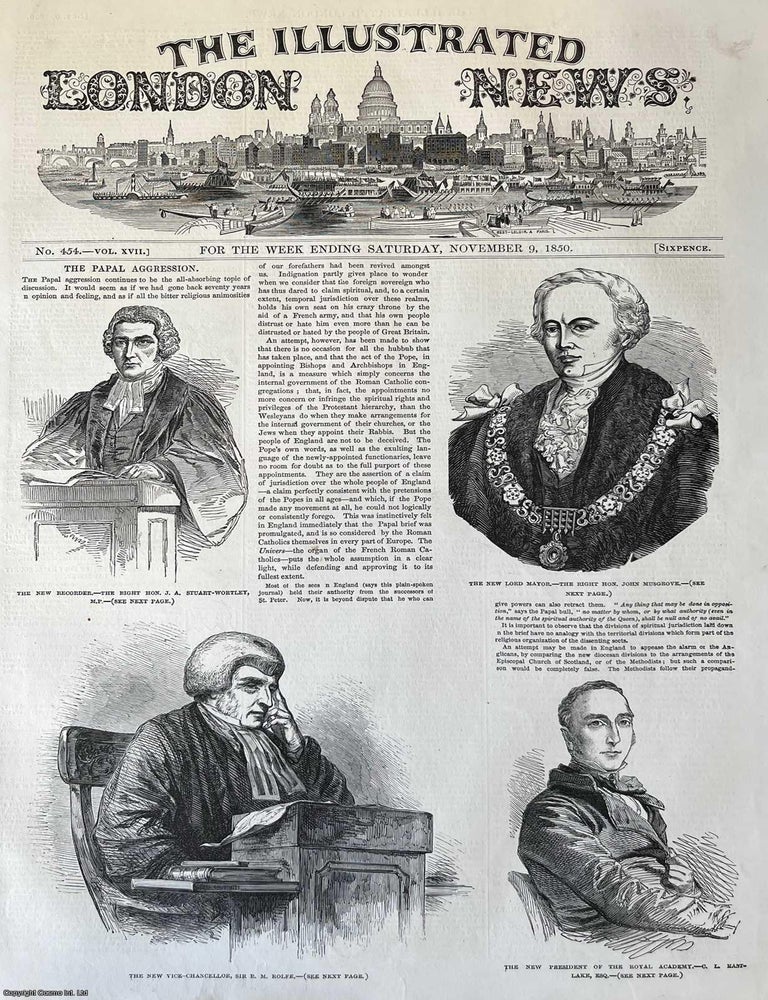 The Papal Aggression and four portraits of recent appointees to ...
