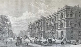 Item #416306 The New Home and Colonial Offices, Parliament Street, Westminster, London. An...