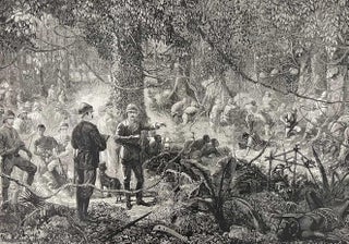 The Black Watch Fighting in the Forest of Ashantee, from. THE BLACK WATCH.
