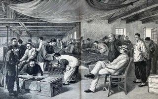 Diplomatic Controversy between France and China: Examining and Packing Chinese. CHINA TONKIN CAMPAIGN, 1883.