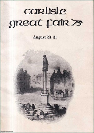 Item #417030 Carlisle Great Fair, August 23rd - 31st 1975. Official Souvenir Programme. 1975....