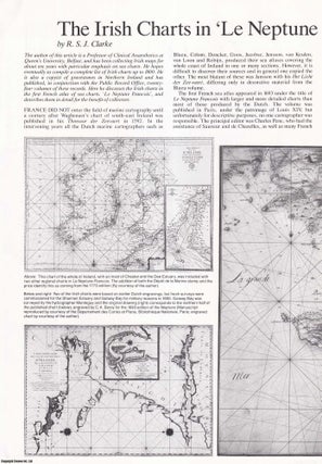 Item #417264 The Irish Charts in 'Le Neptune Francois': Their Sources and Influence. An original...