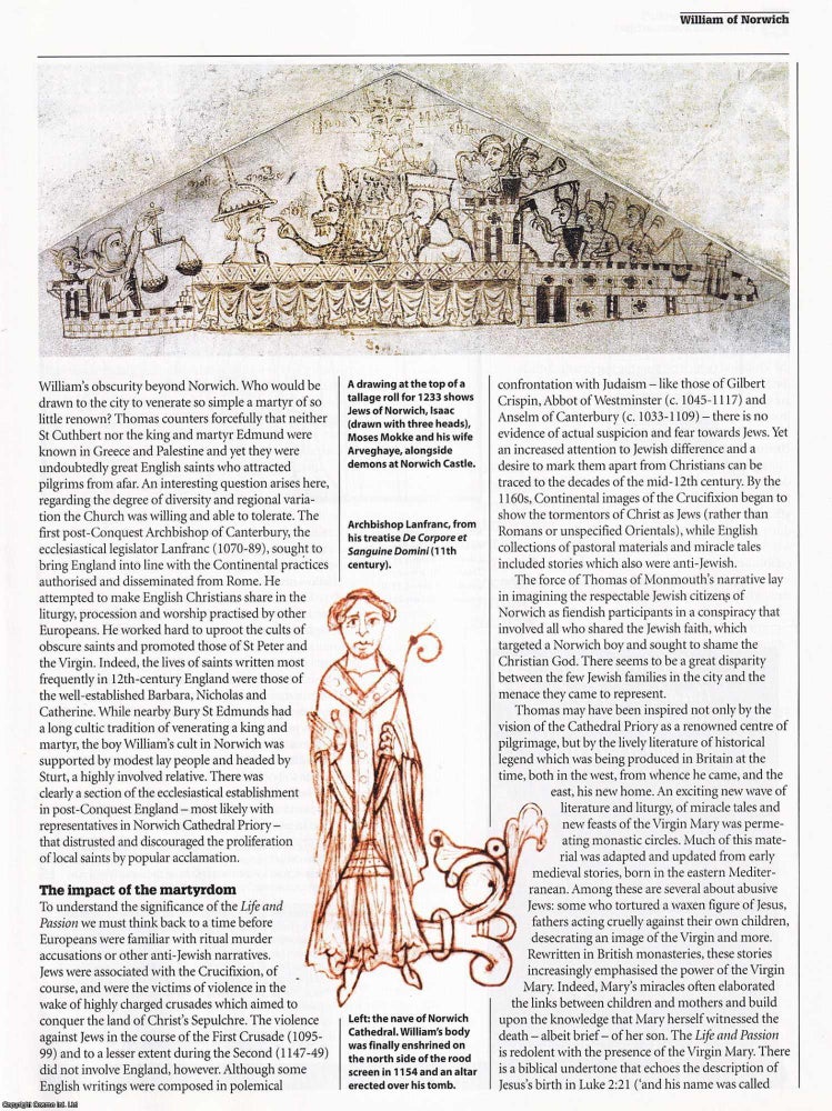 Item #417309 1144 - Saint William the Martyr of Norwich, an Anti-Semitic Account of the Incident...