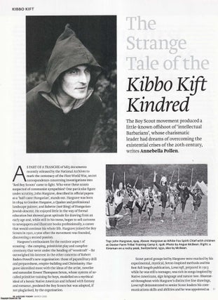 Item #417363 The Strange Tale of the Kibbo Kift Kindred; Offshoot of the Boy Scouts. An original...