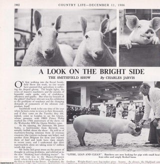 Item #417839 The Royal Smithfield Show, 1986. Several pictures and accompanying text, removed...