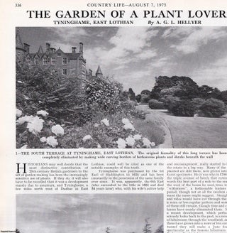 Item #417847 Tyninghame, East Lothian; the Garden of a Plant Lover. Several pictures and...