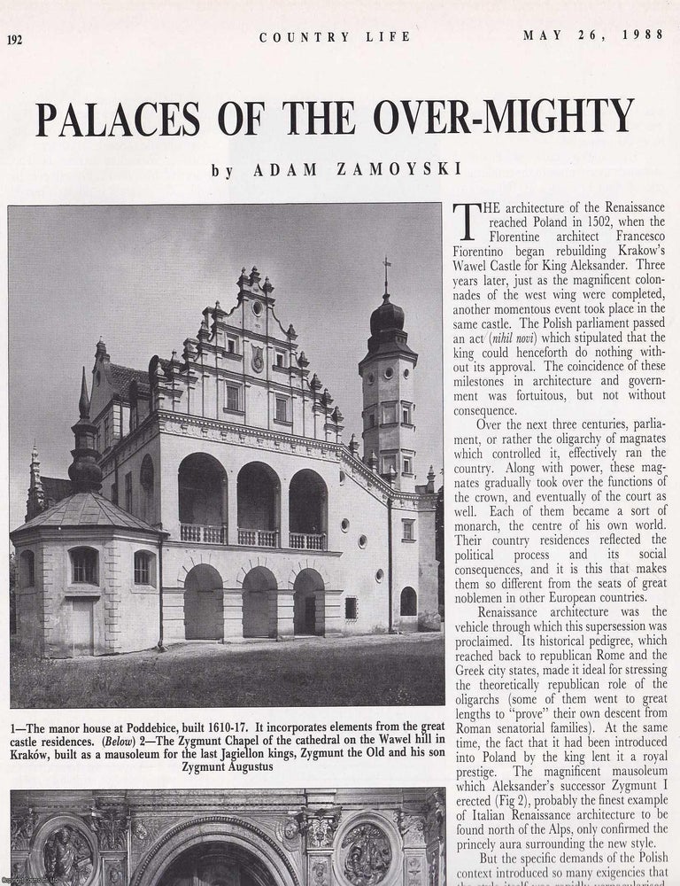 Poland's Renaissance Architecture. Several pictures and accompanying ...