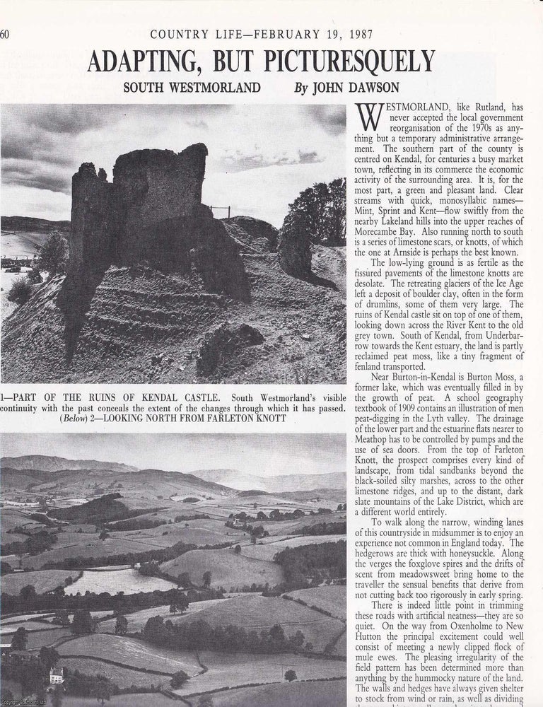 Old Hutton, South Westmorland. Several pictures and accompanying text ...