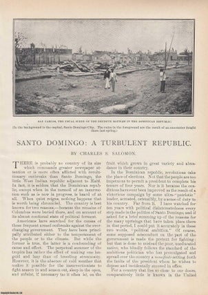 Item #418529 Santo Domingo: A Turbulent Republic. TOGETHER WITH A Century of Independence in...