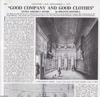 Item #418745 Bath's Assembly Rooms: Good Company and Good Clothes. Several pictures and...