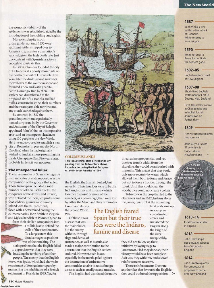 Item #418969 America by Accident: Why English Forays into the New World Lagged behind other...