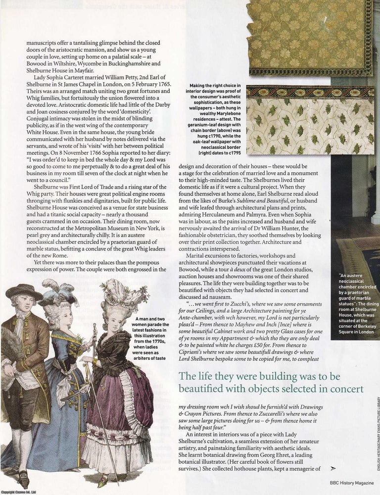 Item #419047 All in the Best Possible Taste. How Georgian Britons first took an interest in...