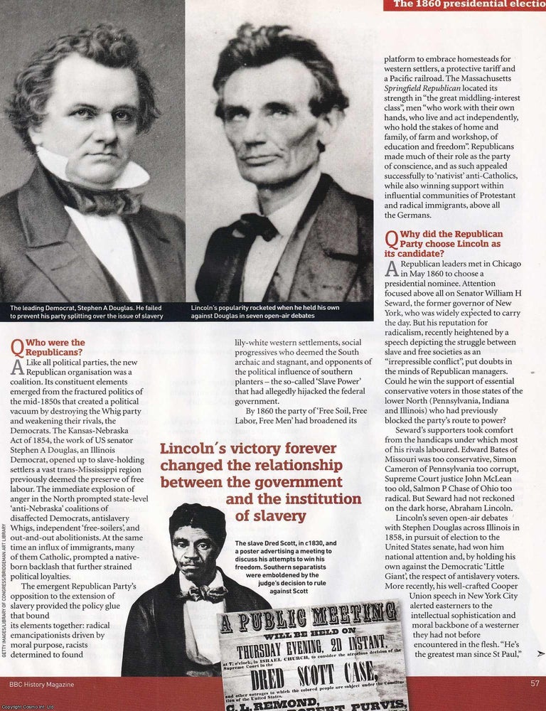 Item #419055 A Country at the Crossroads: The 1860 Election that Sparked the American Civil War....