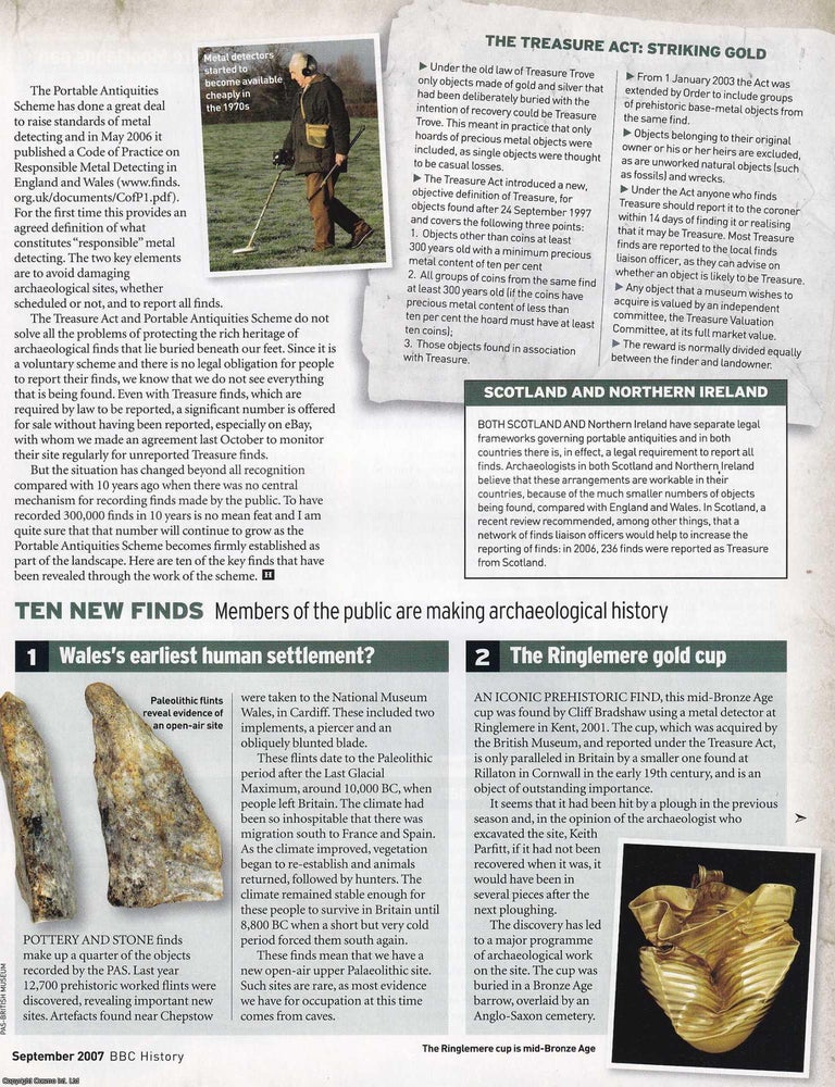 Item #419072 Archaeological Treasure: The Achievements of the Portable Antiquities Scheme. 4...
