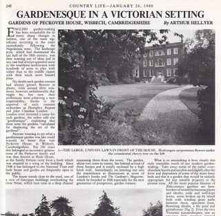 Item #419184 Gardens of Peckover House, Wisbech, Cambridgeshire. Several pictures and...