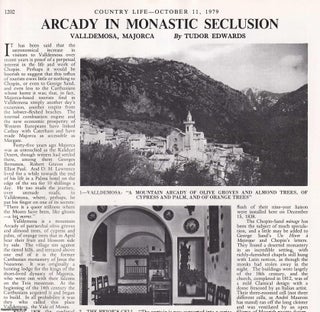 Item #419339 Valldemosa, Majorca; Arcady in Monastic Seclusion. Several pictures and accompanying...