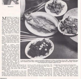 Item #419481 An Interview with Kenneth Lo, Owner of the London Restaurant 'Memories of China'....