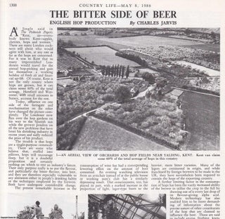 Item #419671 English Hop Production. Several pictures and accompanying text, removed from an...