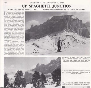 Item #419740 Canazei, Val di Fassa, in the Dolomites, Italy. Several pictures and accompanying...