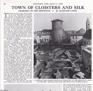 Item #419948 Charlieu, in the Brionnais Area of, France: Town of Cloisters and Silk. Several...