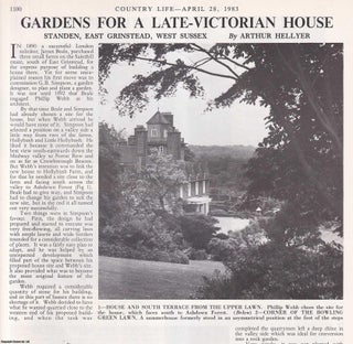 Item #420020 Standen, East Grinstead, West Sussex: The Gardens of a Late Victorian House. Several...