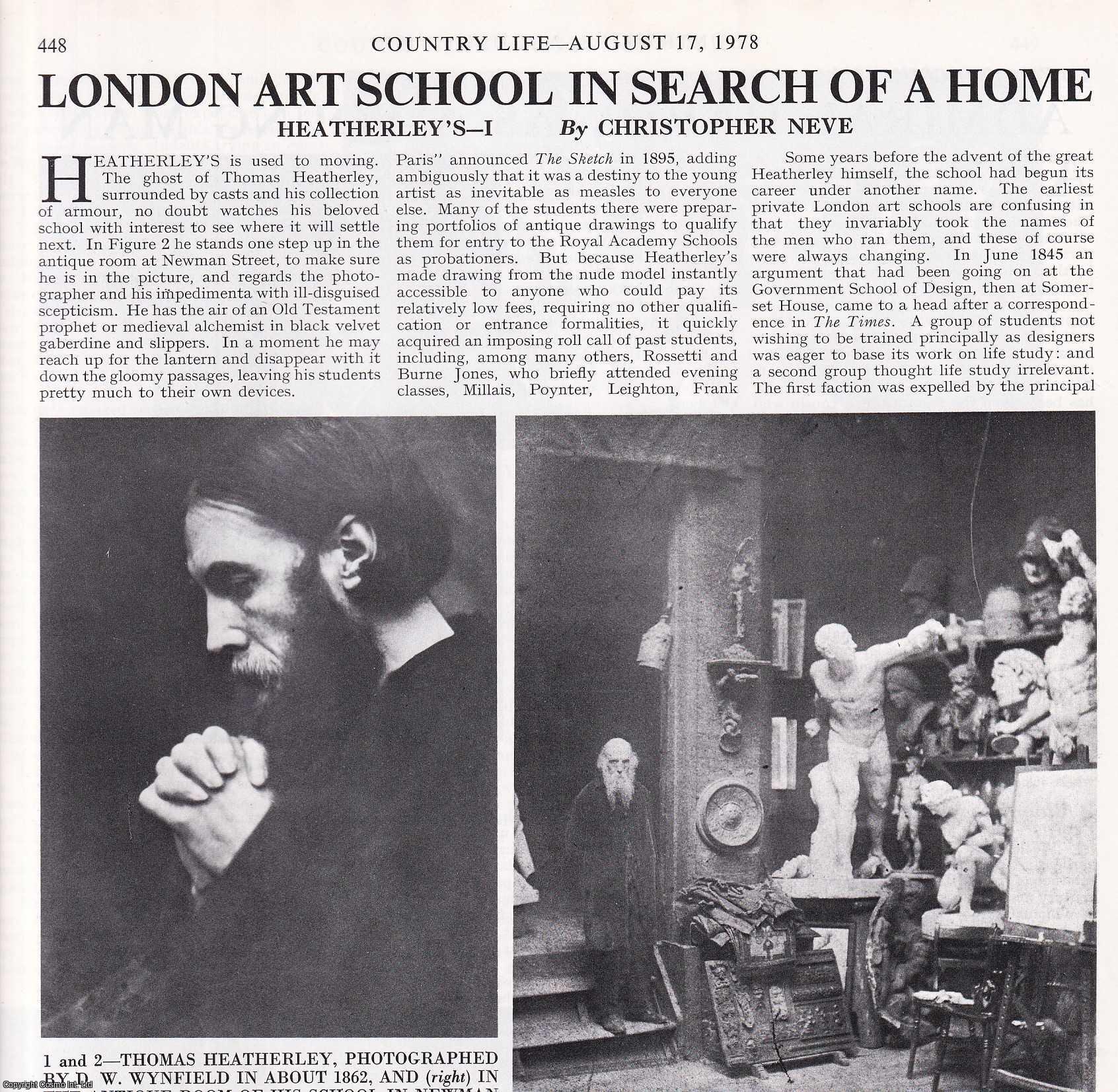 Heatherley's, London Art School, Part 1. Several pictures and ...