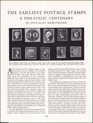 Item #420402 The Earliest Postage Stamps: A Philatelic Centenary. An original article from The...