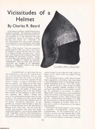 Item #421234 The Vicissitudes of a Helmet Once Owned by Samuel Pratt: A 'Pratt Forgery'? An...
