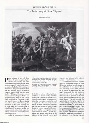 Item #422496 The Rediscovery of Pierre Mignard. An original article from Apollo, International...