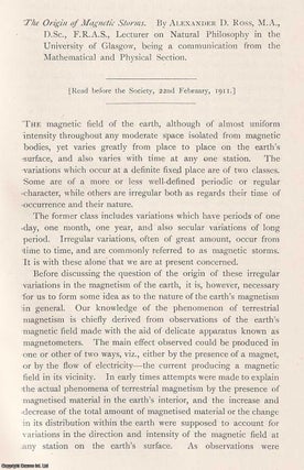 Item #423209 On the Origin of Magnetic Storms. This is an original article from the Proceedings...