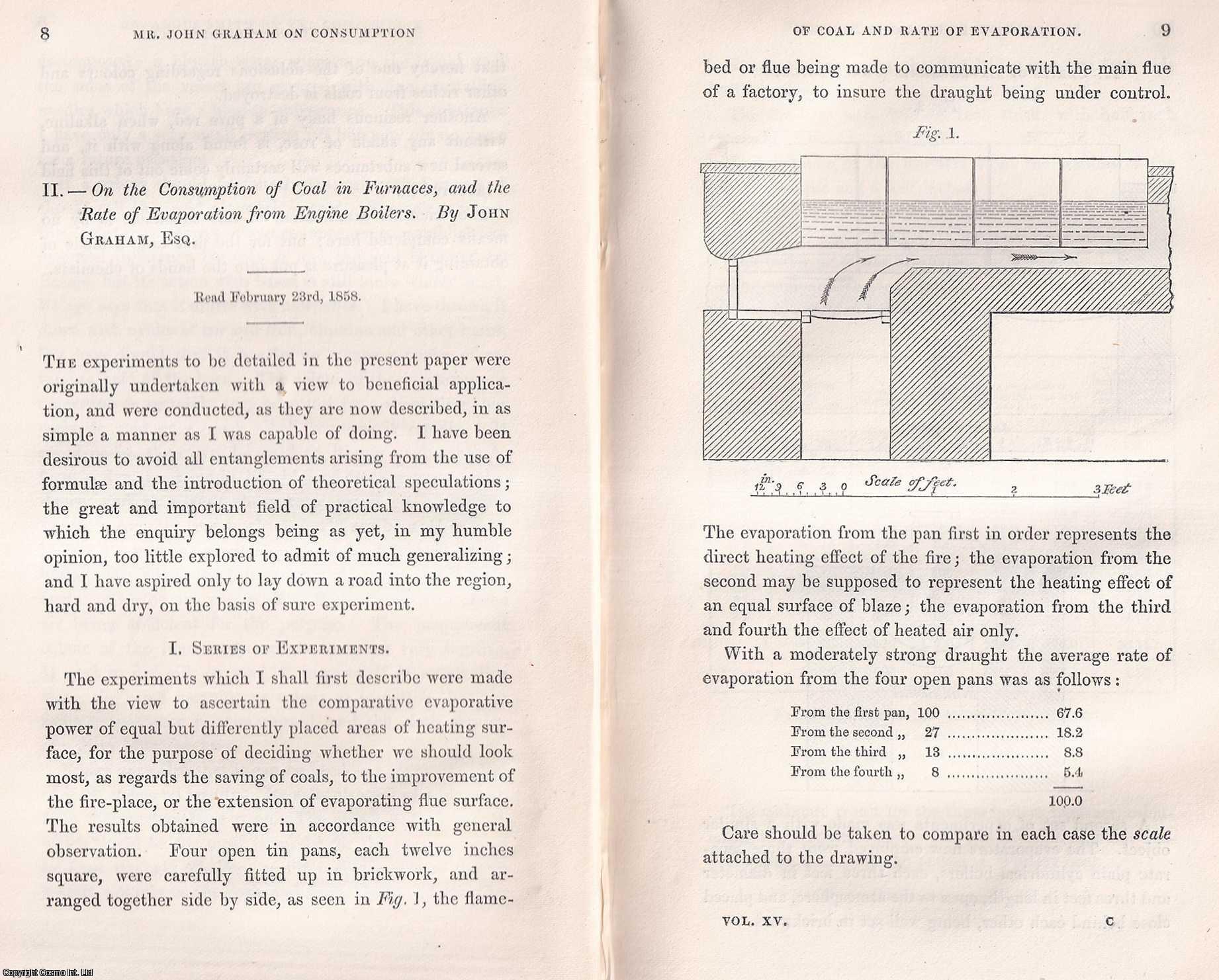 On the Consumption of Coal in Furnaces, and the Rate of Evaporation ...