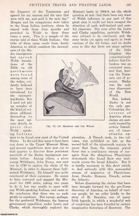Item #423506 Fictitious Travel and Phantom Lands. This is an original article from the Harper's...