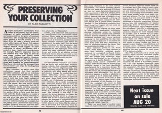 Item #500525 Preserving Your Paper Collection. This is an original article separated from an...