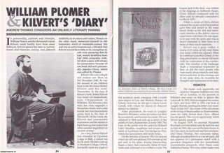 Item #500652 William Plomer & Reverend Francis Kilvert's Diary. This is an original article...