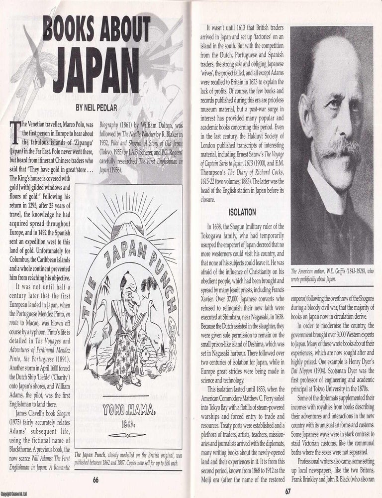 Item #500659 Japan in Print : A Survey of Books on a Fascinating Nation. By Neil Pedlar. This is...