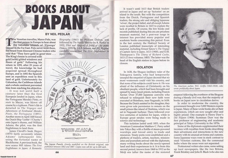 Item #500659 Japan in Print : A Survey of Books on a Fascinating Nation. By Neil Pedlar. This is...