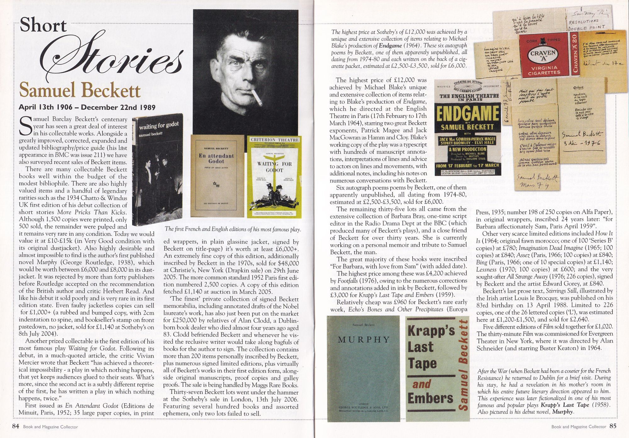 Samuel Beckett : The Quiet Radical of Modernism. By Book & Magazine ...
