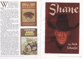 Item #500778 Westerns : 50 Top Titles by Ben Bridges. This is an original article separated from...