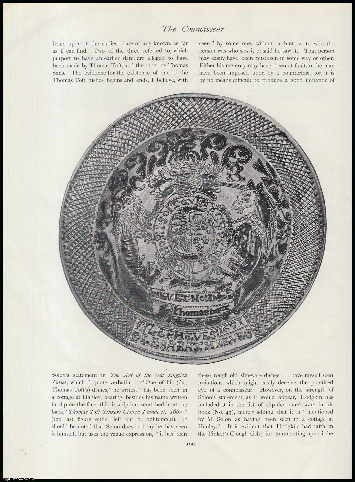 A Remarkable Toft Dish : A slipware creation of the 17th‑century ...