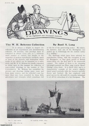 Item #502953 The W.H. Behrens Collection. An original article from The Connoisseur, 1924. Basil...