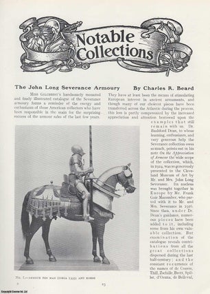 Item #503005 The John Long Severance Armoury. An original article from The Connoisseur, 1925....