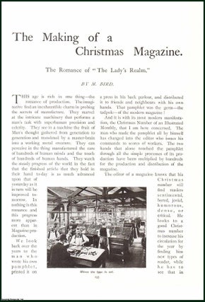 Item #504727 The Making of a Christmas Magazine : the romance of The Lady's Realm. An uncommon...