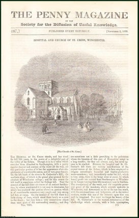 Hospital and Church of St. Cross, Winchester (part 1); Astrakhan. Penny Magazine.