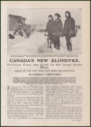 Item #504850 Canada's New Klondyke, Fortunes From The Earth in The Great North West : Fields of...