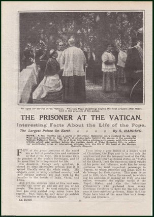 Item #504855 The Prisoner at The Vatican : interesting facts about the life of the pope. This is...