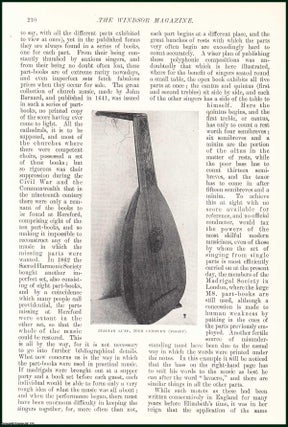 Item #504889 Italian Lute ; A Page of Playford's Musical Companion ; A Specimen of Lute Tablature...