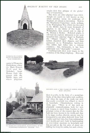 Item #504897 The Dow Bridge, on Watling Street ; Bayard's Leap, A Tiny Parish on Ermine Street,...